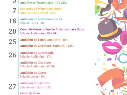 Actividades febreiro